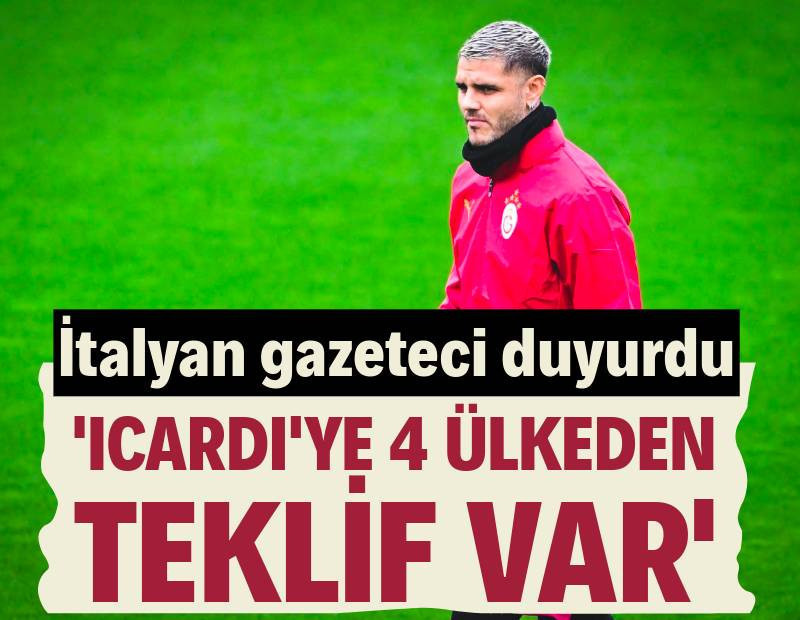 Icardi'ye 4 ülkeden transfer teklifi var: İtalyan gazeteci duyurdu