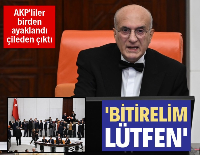 AKP'liler birden ayaklandı, başkanvekili çileden çıktı: Bitirelim lütfen