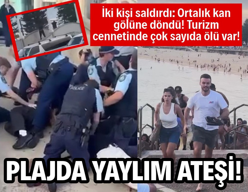 Plajda silahlı saldırı paniği: Çok sayıda ölü ve yaralı var