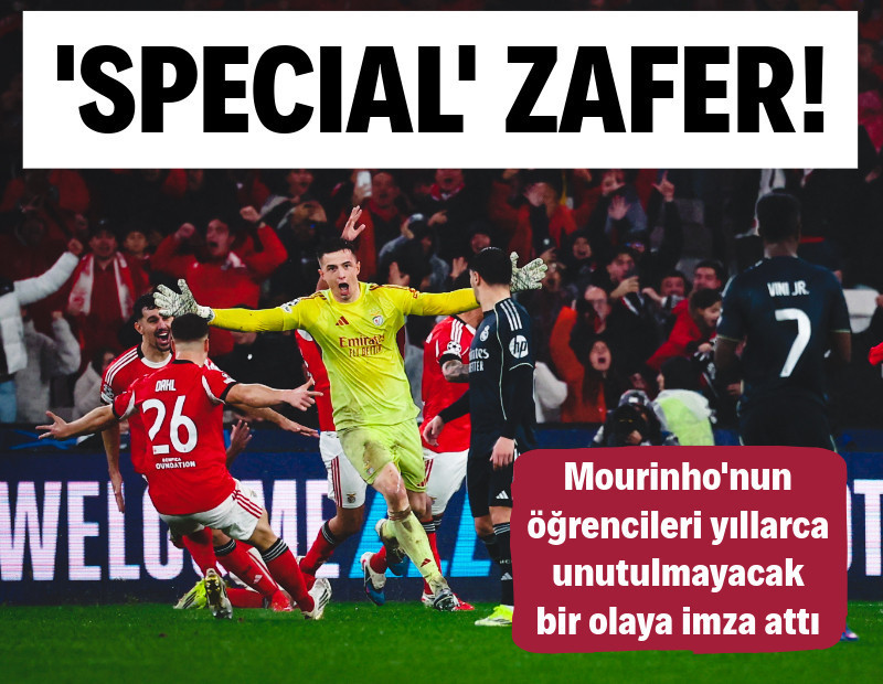 Mourinho'nun Benfica'sı inanılmazı başardı: 90+8'de kaleci Trubin imzası!