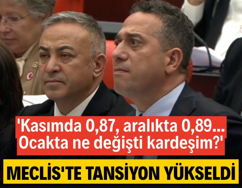 Meclis'te enflasyon kavgası