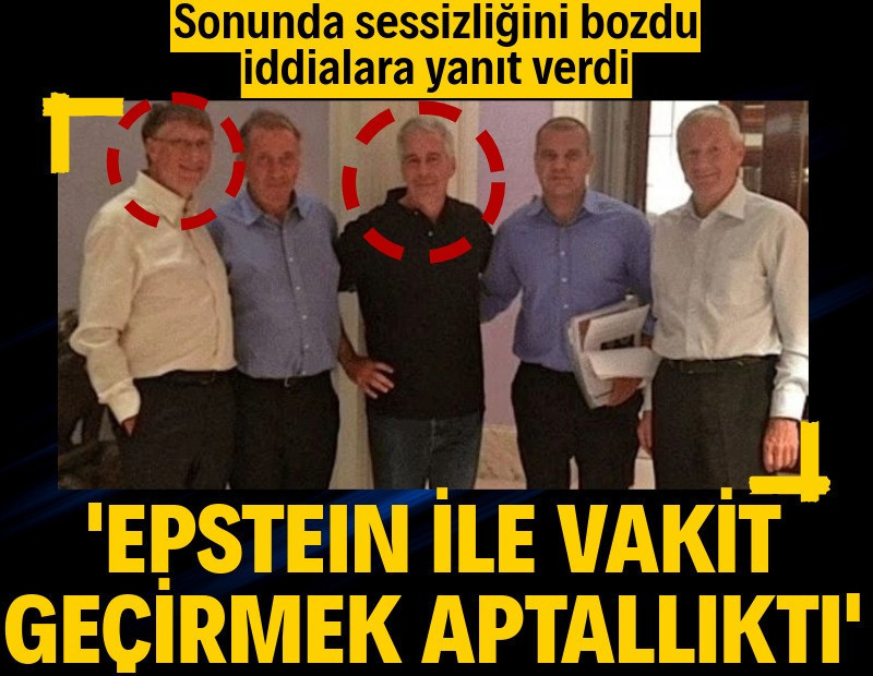 Epstein dosyasındaki iddialar gündemi sarsmıştı: Bill Gates sessizliğini bozdu