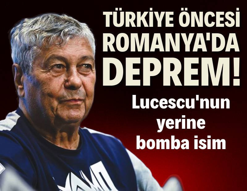 Türkiye maçı öncesi Romanya'da deprem: Lucescu'nun yerine bomba isim
