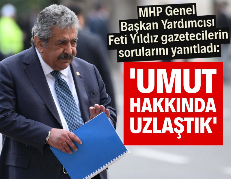 MHP'den Öcalan ve Demirtaş mesajları: 'Görüş ayrılığı yok, umut hakkında uzlaştık'