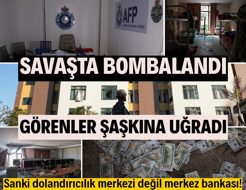 Bombalanan dolandırıcılık merkezinin içi ortaya çıktı: Her şeyin sahtesini yapmışlar!