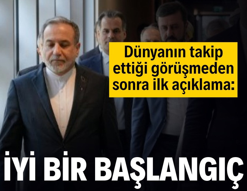 Dünyanın beklediği görüşme: İran ve ABD masaya oturdu, müzakereler sürecek