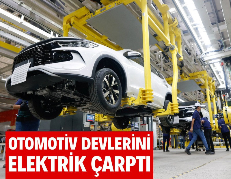 Otomotiv devlerini elektrik çarptı