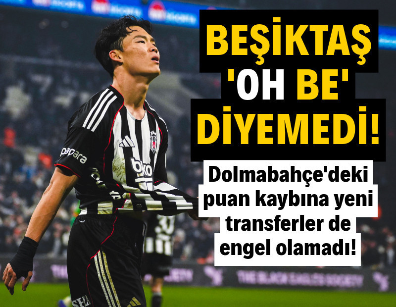 Beşiktaş, Alanyaspor maçında geri döndü ama sonunu getirmedi: 2-2