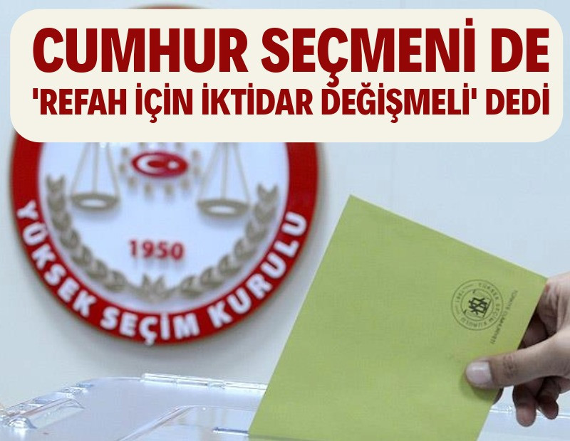 MetroPOLL: Her 3 kişiden 2’si 'Refah için iktidar değişmeli' diyor