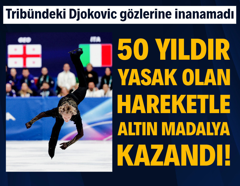 Malinin, 50 yıldır yasak olan hareketle altın madalya kazandı!