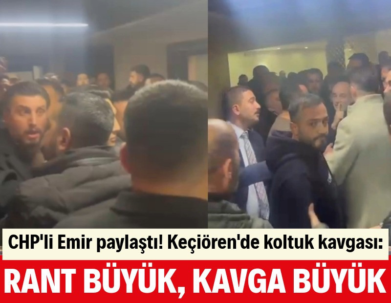 Murat Emir paylaştı: Keçiören'de koltuk kavgası