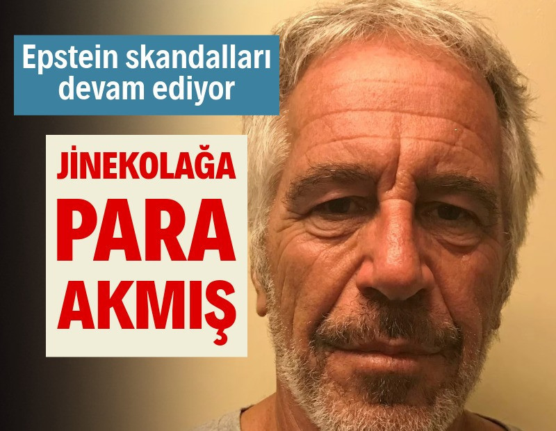 Epstein, jinekolağa para akıtmış