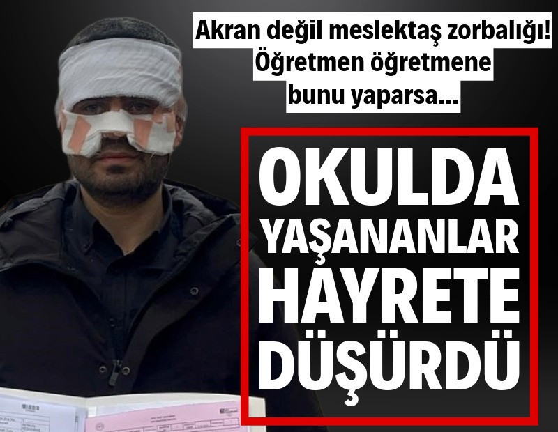 Rehber öğretmen fizik öğretmenini sıcak çayla haşladı