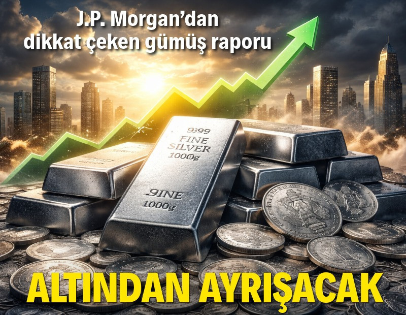 J.P. Morgan'dan gümüş raporu: Altının gölgesinden çıkıyor