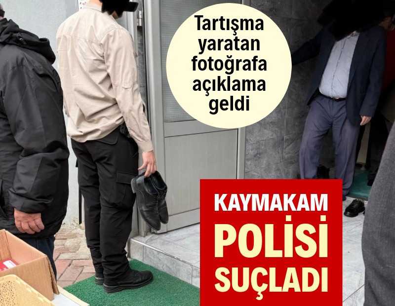 Fotoğraf çok tartışılmıştı: Kaymakam korumasını suçladı