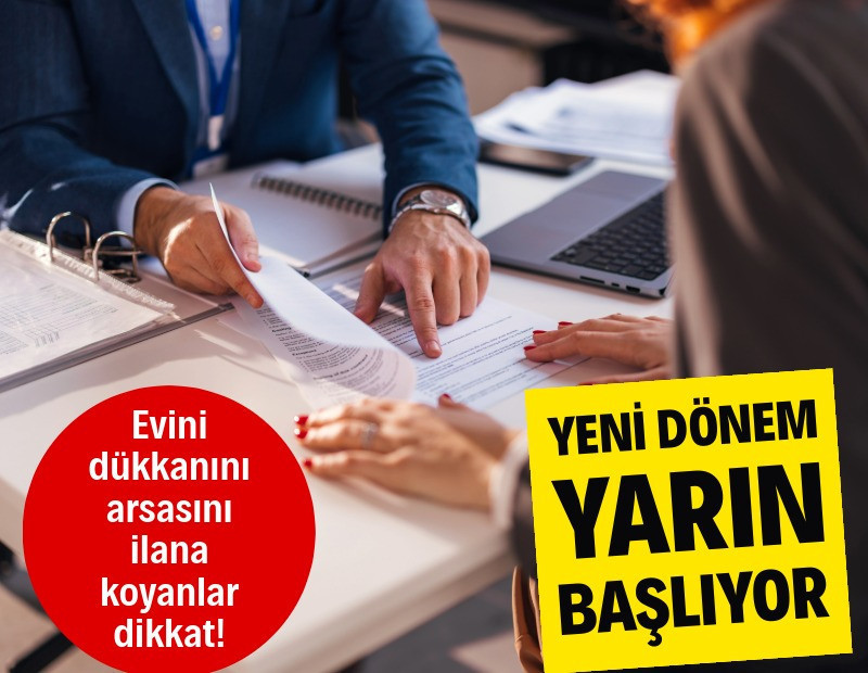 Satılık taşınmaz ilanları için doğrulama dönemi başlıyor