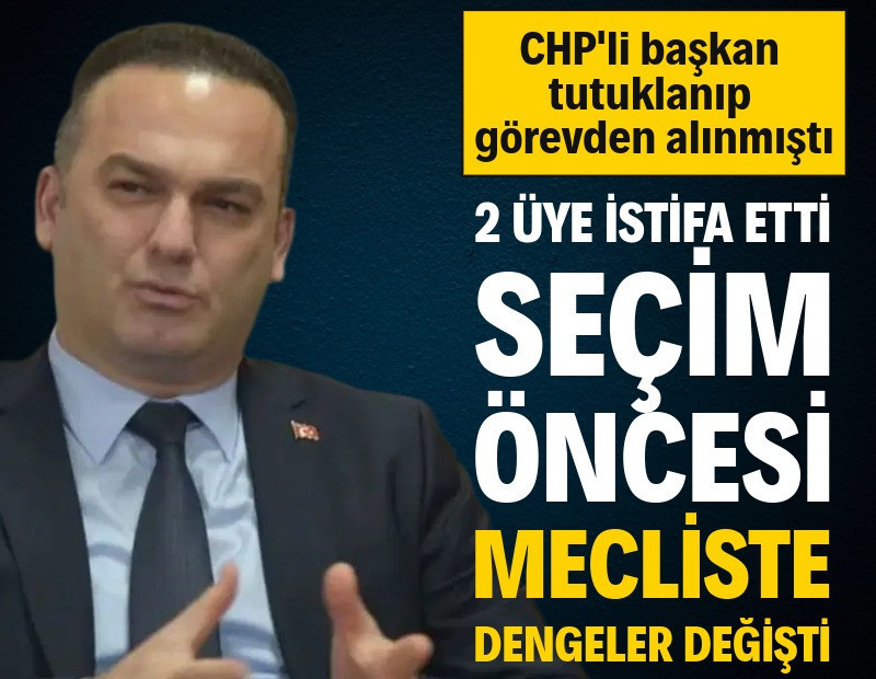 Görele'de CHP'li 2 meclis üyesi seçim öncesi partisinden istifa etti