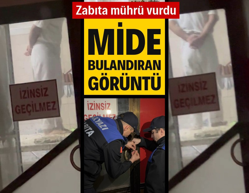 Mide bulandıran görüntüler: Ayaklarıyla hamur yoğurdu