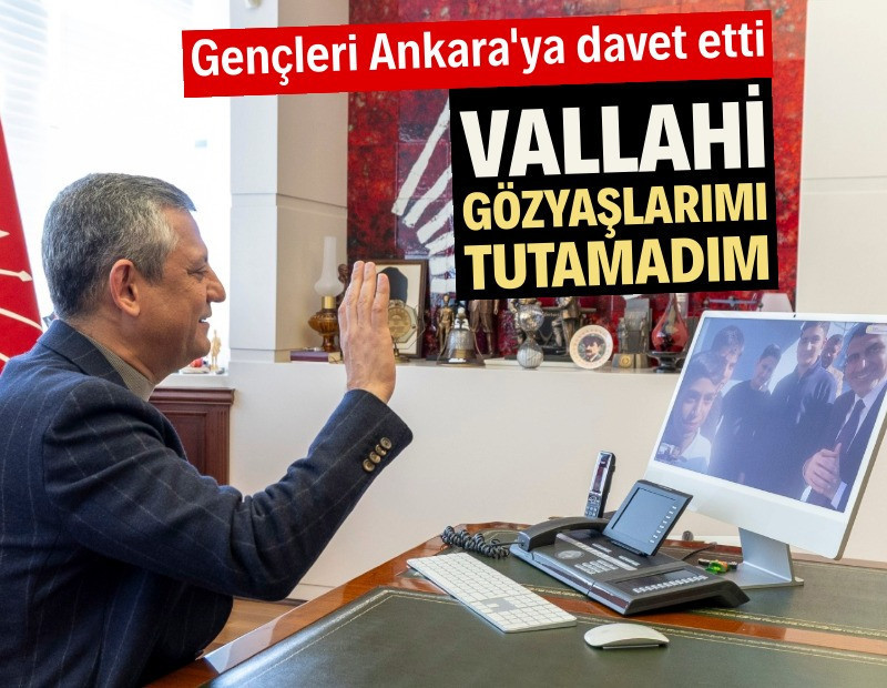 Özgür Özel: Vallahi gözyaşlarımı tutamadım