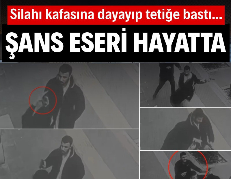 Silahı kafasına dayayıp tetiğe bastı... Şans eseri hayatta