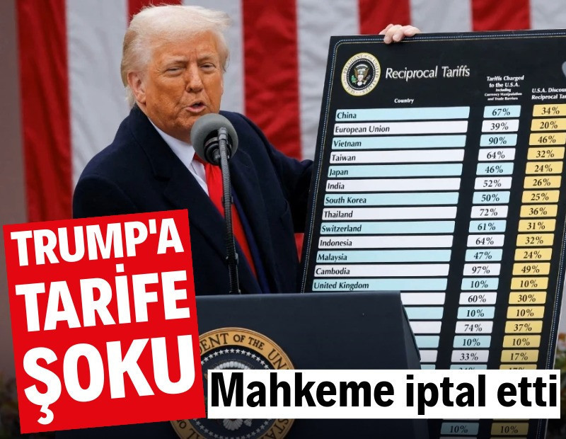 Trump'a tarife şoku: Mahkeme iptal etti