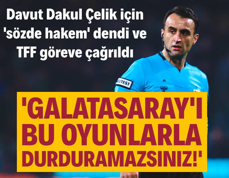 Konyaspor maçı sonrası açıklama: 'Galatasaray'ı bu oyunlarla durduramazsınız!"