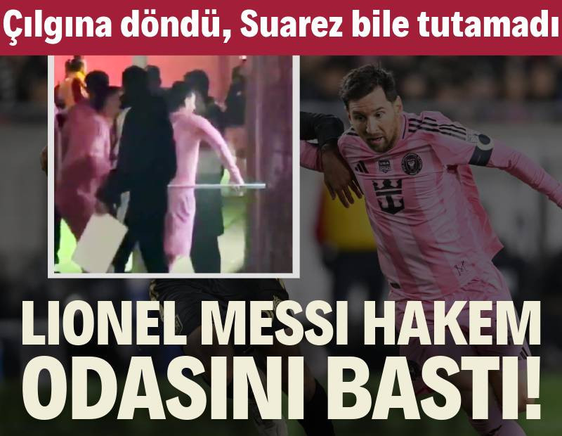 Lionel Messi hakem odasını bastı: 3-0 sonrası çılgına döndü, Luis Suarez bile tutamadı