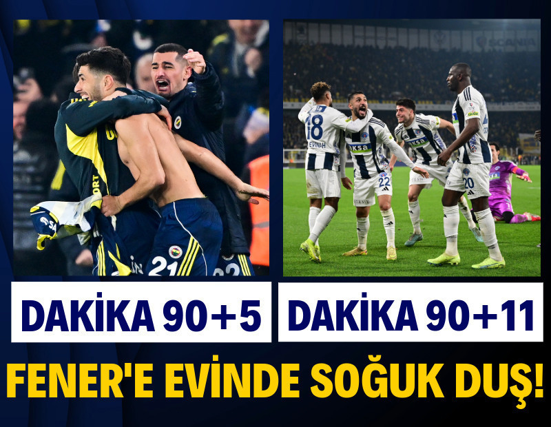 Fenerbahçe Kasımpaşa'ya takıldı! 90+11'de yıkım: 1-1