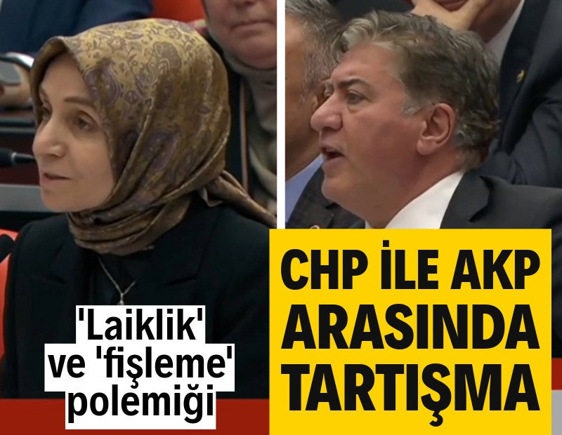 CHP'li Emir ile AKP'li Şahin usta arasında 'laiklik' ve 'fişleme' tartışması