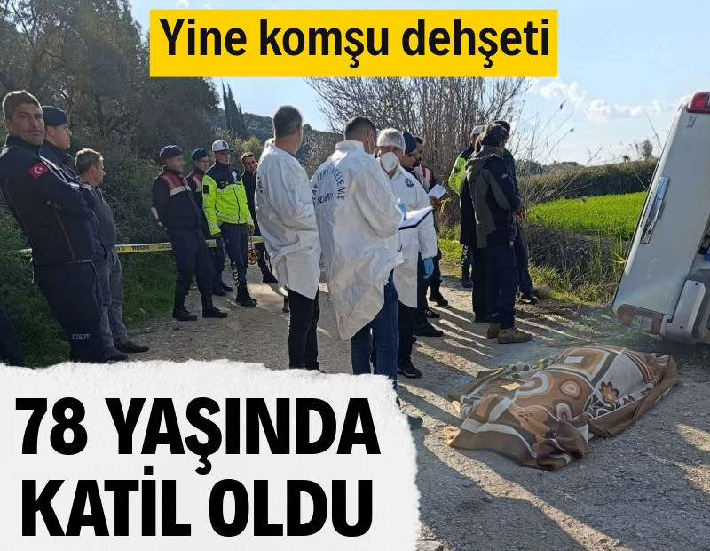 78 yaşındaki adam, komşusunu ezerek öldürdü