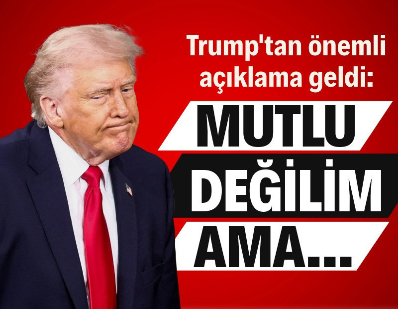 Gerilim tırmanıyor: Trump’tan İran açıklaması