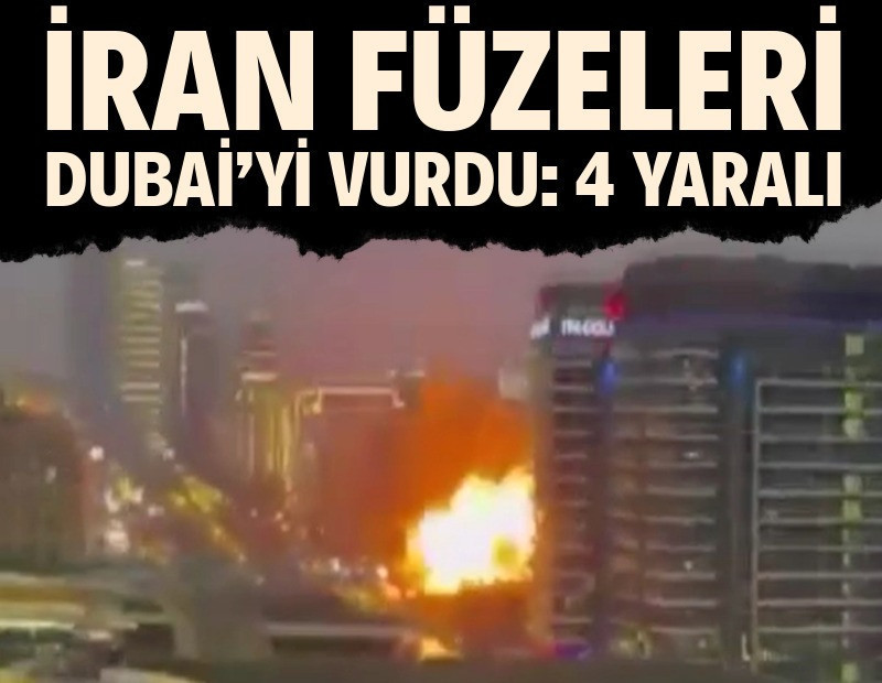 İran füzeleri Dubai’yi vurdu: 4 yaralı