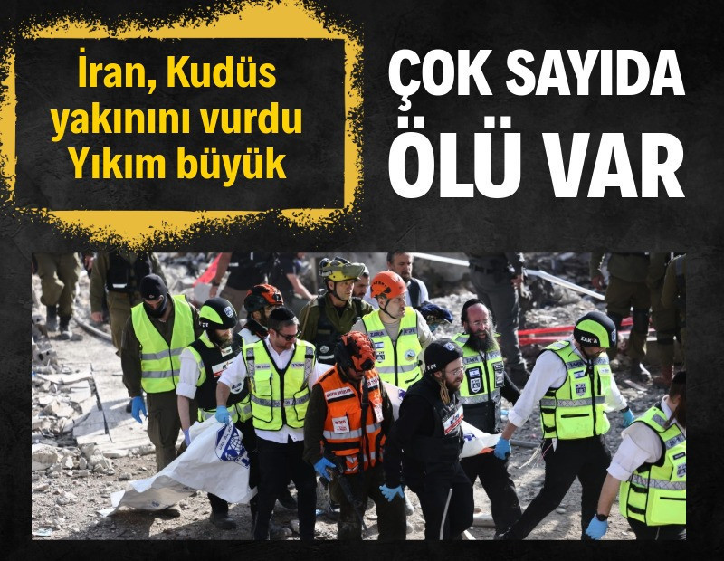 İran saldırısındaki yıkım görüntülendi: Çok sayıda ölü var
