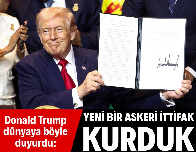 Trump duyurdu: 17 ülkenin katıldığı yeni bir askeri koalisyon kurduk