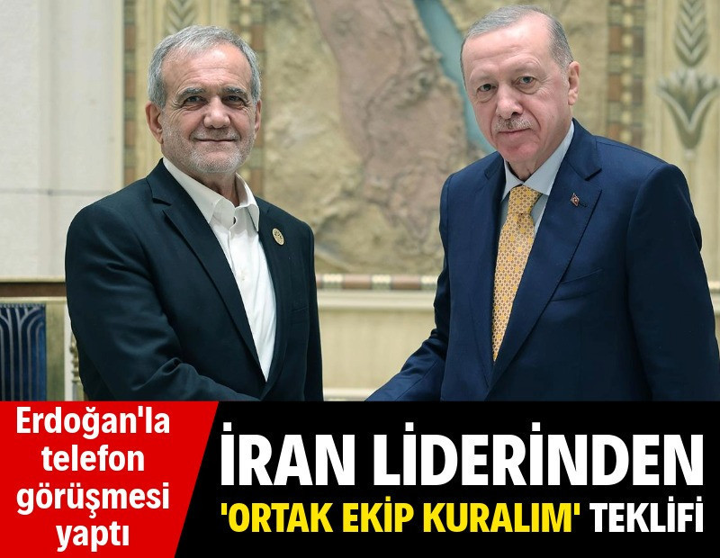 Cumhurbaşkanı Erdoğan, İran lideri Pezeşkiyan ile telefonda görüştü