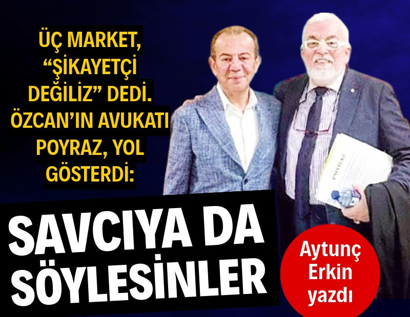 Marketler savcılığa gitsin dilekçe versin