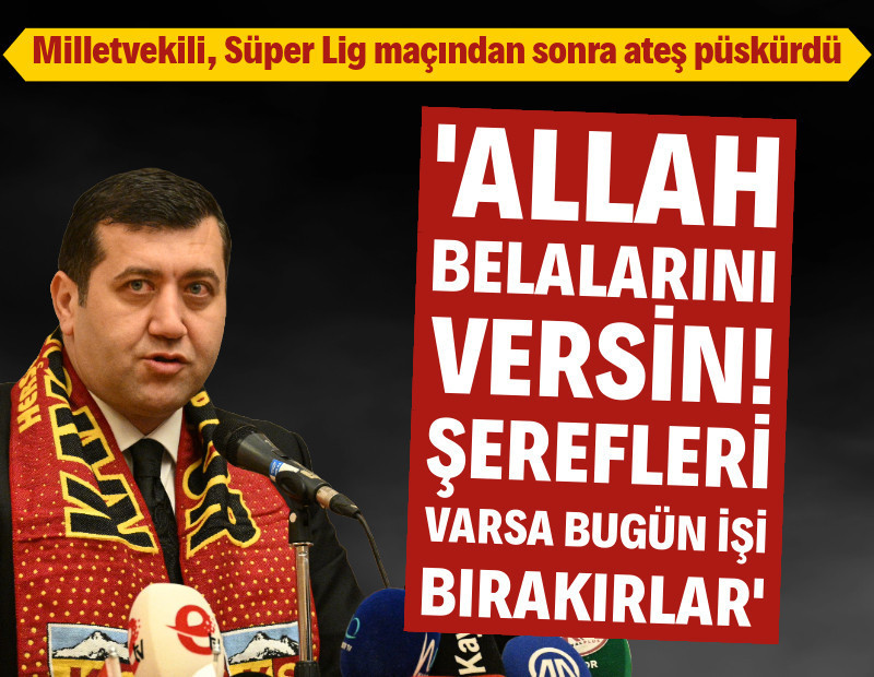 MHP'li vekil Baki Ersoy iki hakeme ateş püskürdü: 'Şerefleri varsa bırakırlar'