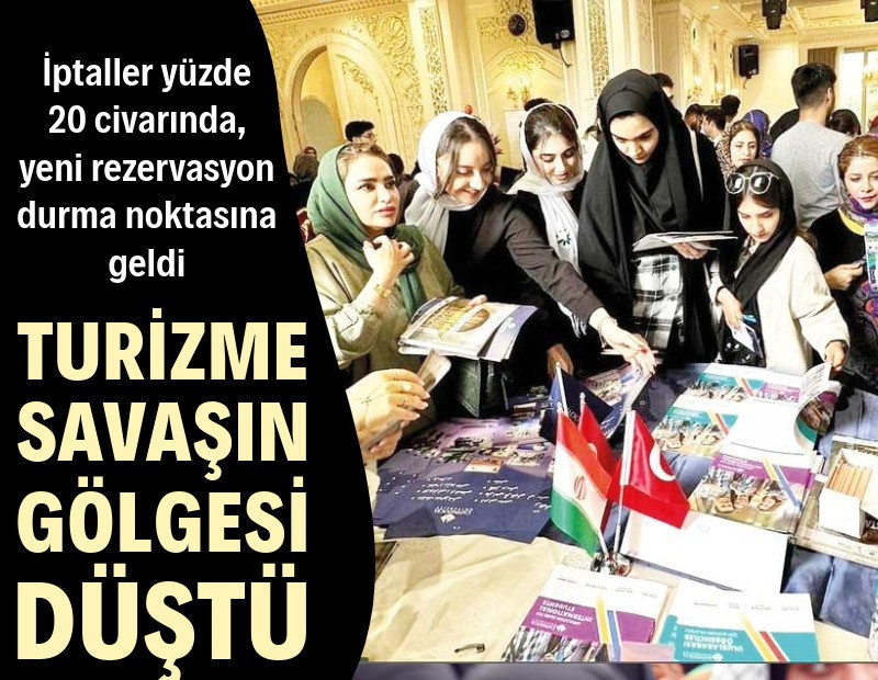 Turizme savaşın gölgesi düştü