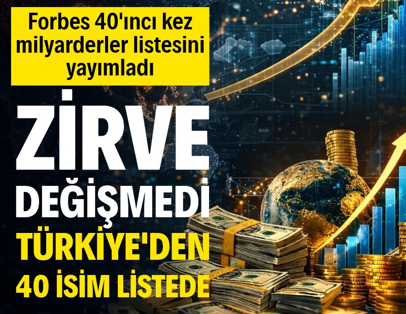Forbes 40'ıncı kez milyarderler listesini yayımladı