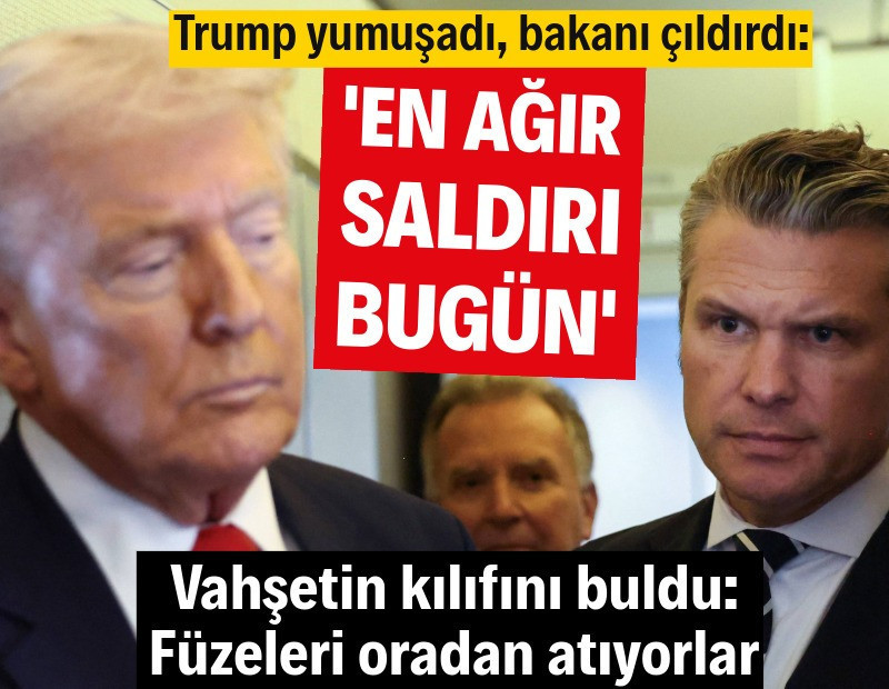 Trump yumuşadı, bakanı çıldırdı: En ağır saldırılar bugün olacak