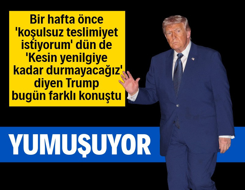 Trump'tan İran ile görüşme sinyali