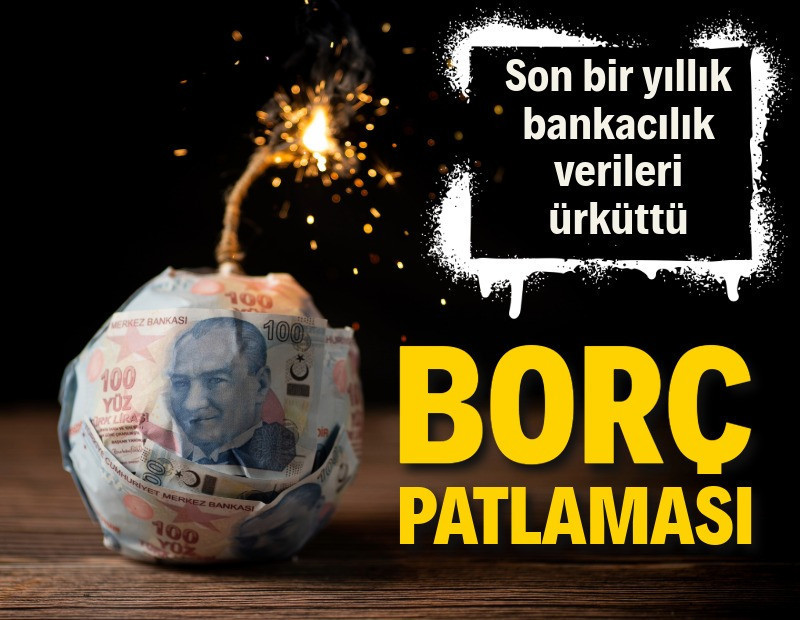 Borç patlaması: Kredilerde dev artış