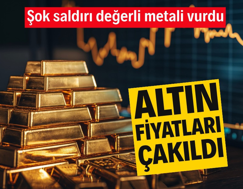 Altın fiyatlarında sert düşüş