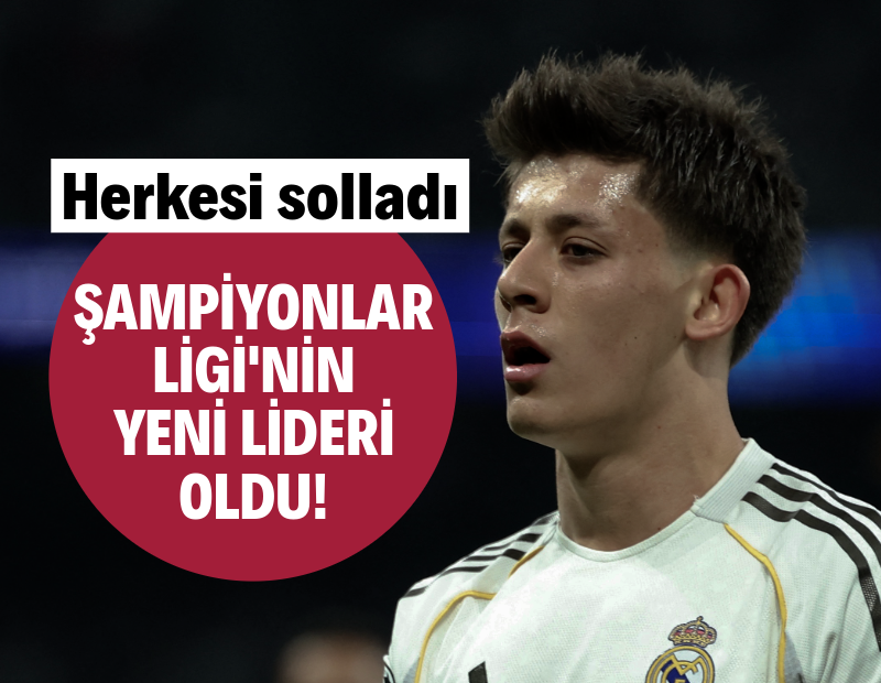 Arda Güler, herkesi solladı: Şampiyonlar Ligi'nin yeni lideri oldu!