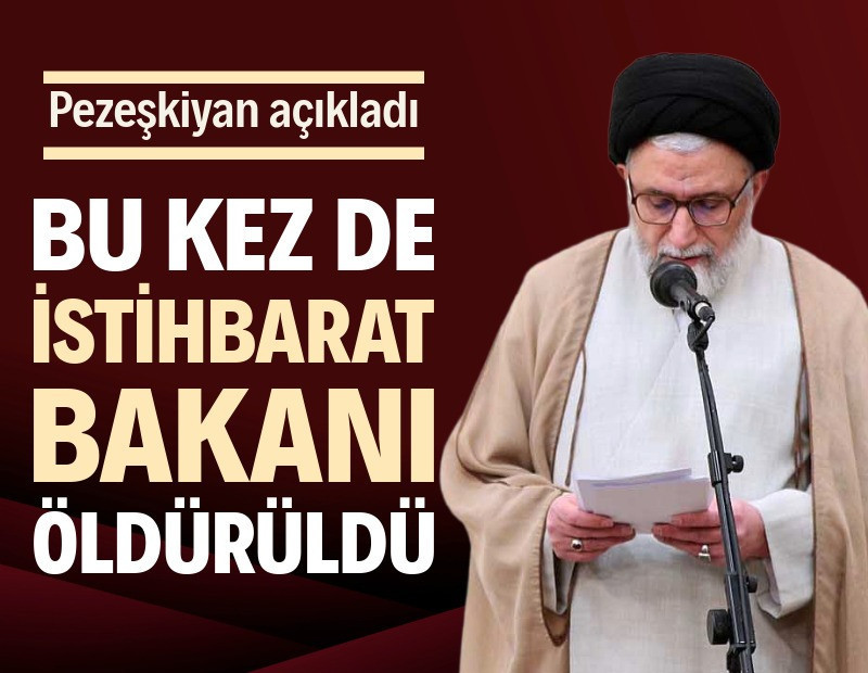 İran doğruladı: İstihbarat bakanı öldürüldü