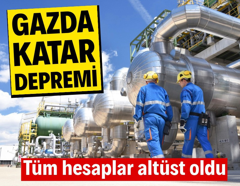 Doğal gazda Katar depremi