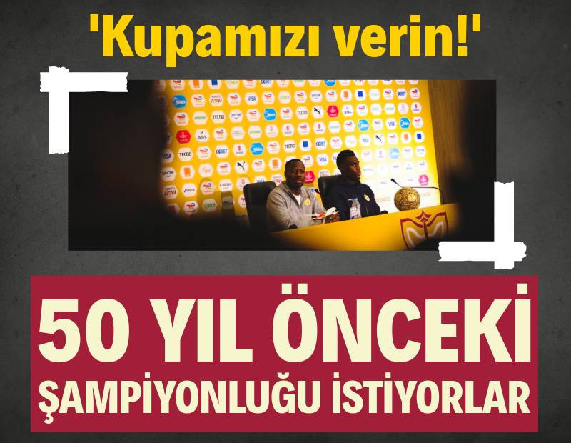 50 yıl önceki şampiyonluğu istiyorlar: 'Kupamızı verin'