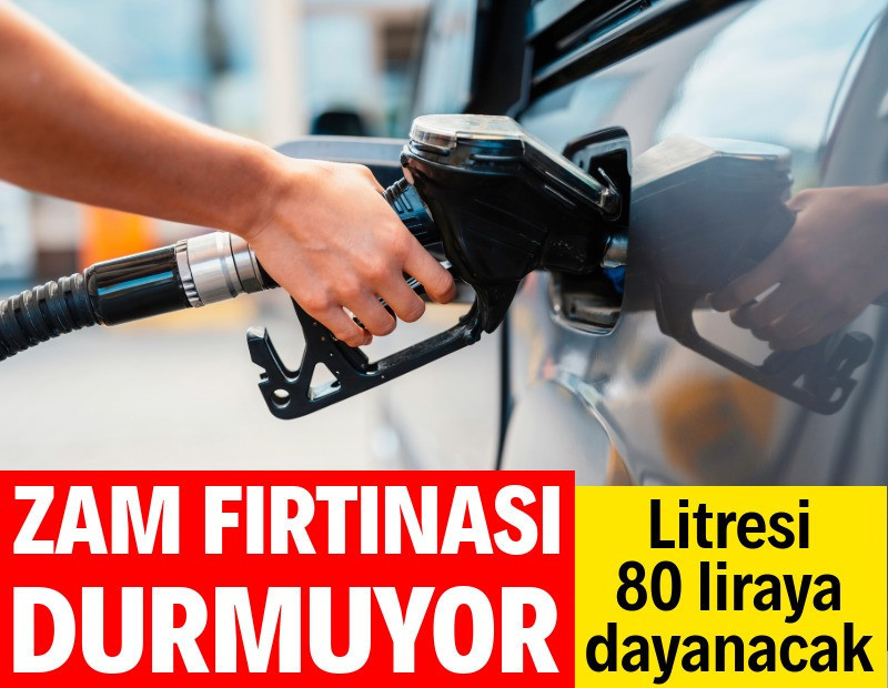 Akaryakıta zam yolda: Motorin 80 liraya dayanacak