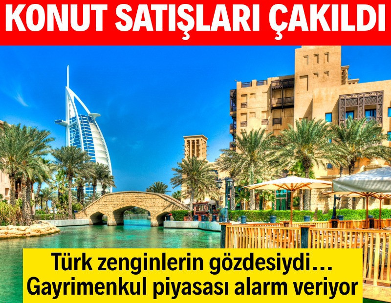 Konut piyasasının gözdesiydi: Dubai'de satışlar çakıldı