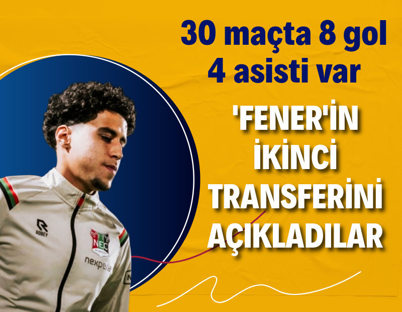 Fenerbahçe'nin ikinci transferini açıkladılar: 30 maçta 8 gol, 4 asisti var